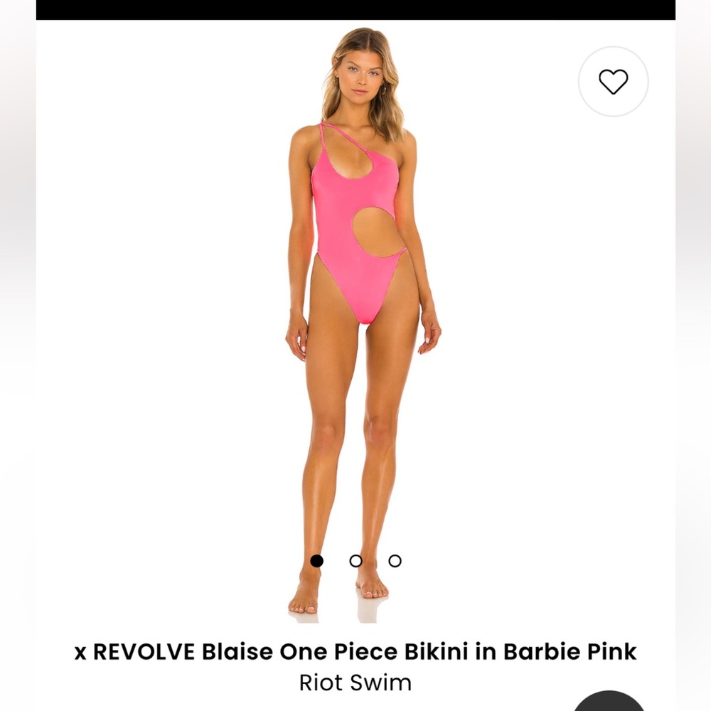 Riot Swim One Piece in Pink